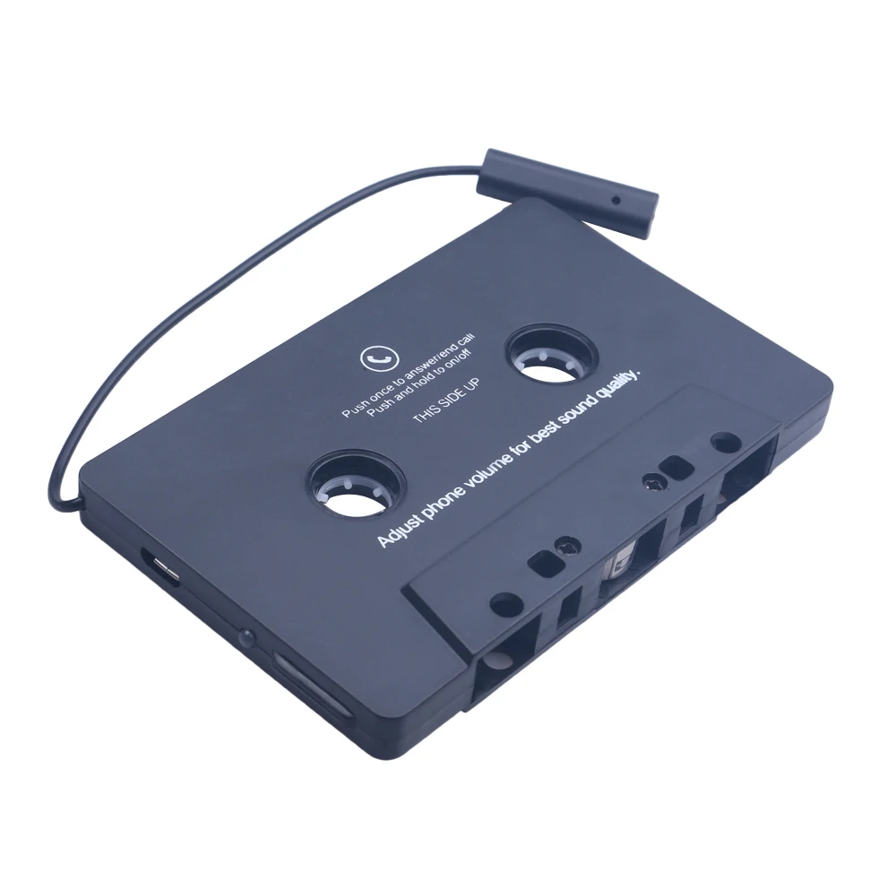 Portable Vintage Bluetooth 5.0 Car Cassette SBC MP3 Tape Player Adapter Kit With Remote Control Stereo Audio Cassette Player
