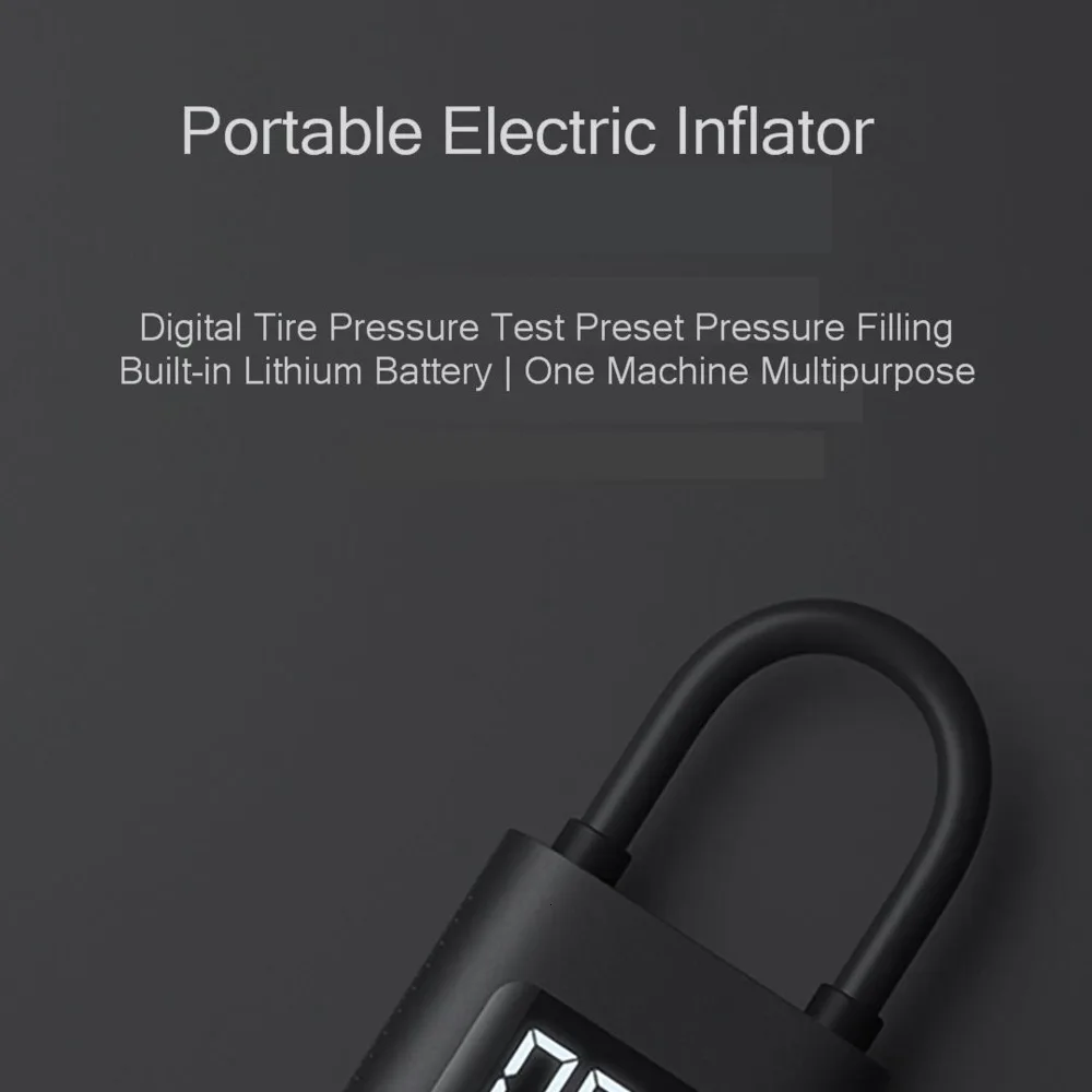 Xiaomi mijia Inflation драгоценный автомобильный насос портативный мини-мини велосипедный насос автомобильный воздушный насос