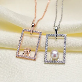 

Hot New Pendant Mountings Findings Settings Jewelry Fittings Women Accessories for Pearls Beads Stones Crystals Jade Agate