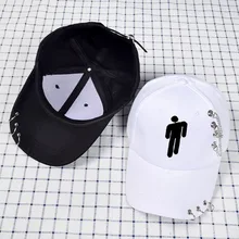 Горячие тренды Billie Eilish шапки бейсболки повседневные женские мужские шляпы Модные летние козырьки кепки с заклепками панк хип-хоп певица кепки