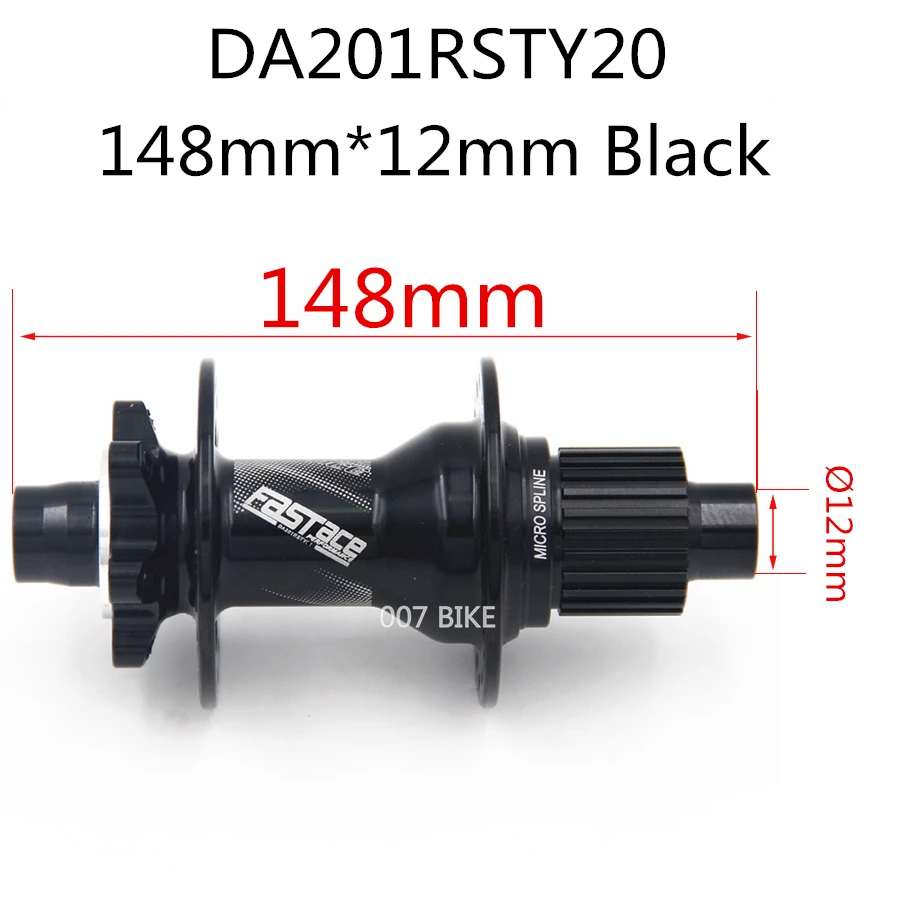 DA201RSTY20 148x12 B FASTACE DA201 F/R XT M8100 M7100 FH BH концентратор 32H 100x15 мм 110x15 мм 142x12 мм 148x12 мм E-THRU ось велосипеда 12 Скоростей - Цвет: DA201RSTY20 148x12 B