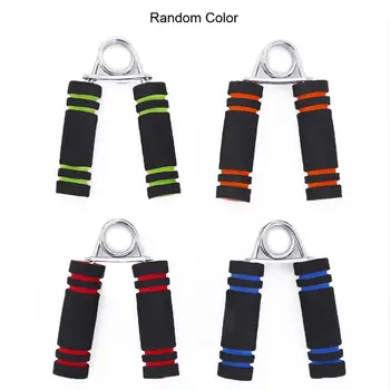 

4Pcs/set Metal Spring Hand Grip Finger Strength Training Exerciser Sponge Forearm Grip Strengthener Expander