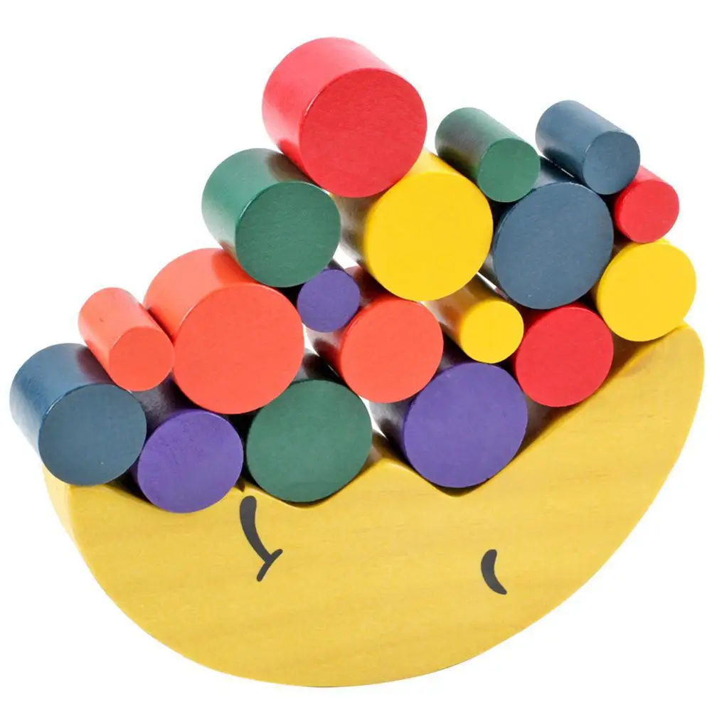 

Children Toy Moon Balance Building Blocks Baby Early Educational Parent-child Interactive Game