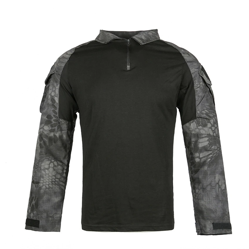 Billige 11 farbe Männer Combat Shirt Taktische Special Forces Camouflage Kleidung Outdoor Training Uniform für Erwachsene Armee Tops