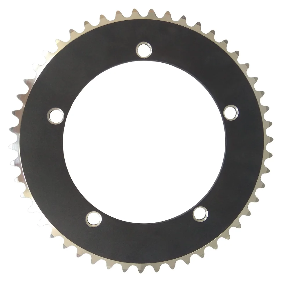 Fixed Gear BCD144 Track Bike Chainring 44T 45 46T 49T 51T 53T 56t Al7075 Made