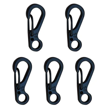 

Alloy Keychains Metal Hanging Buckle durable Lightweight portable Camping Hiking Keychain Clip