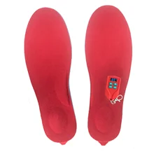 Зимние холодные ноги тепловая электрическая обувь Вставки с подогревом стельки с перезаряжаемой литиевой батареей 2000 мАч