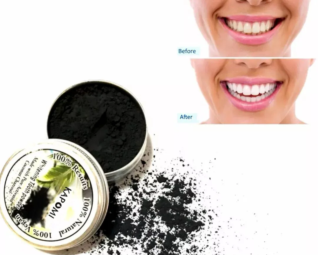 

KAPOMI Whitening Bamboo Tooth Powder, Botanically Clean, Teeth-Whitening, Remineralizing, Sensitive-Teeth Treatment