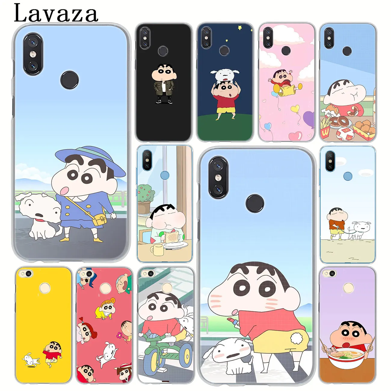 

Lavaza Anime crayou shin chan Phone Case for Xiaomi MI 9 9T A3 Pro CC9 CC9E 8 SE A2 Lite A1 pocophone f1 6 6X 5S 5X MAX 3