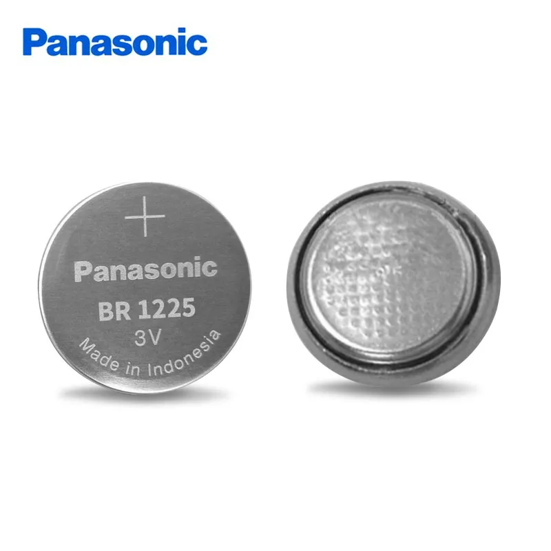 

2pcs/lot Panasonic BR1225 3V Lithium Batteries High Temperature Remote Control Toys Scale Calculator Rechargeable Battery Cell