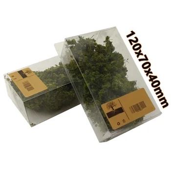 

DIY Simulation Tree Bush Combat Vehicles Camouflage Cover Sand Table Miniature Vegetation Model Accessories - Dark Green