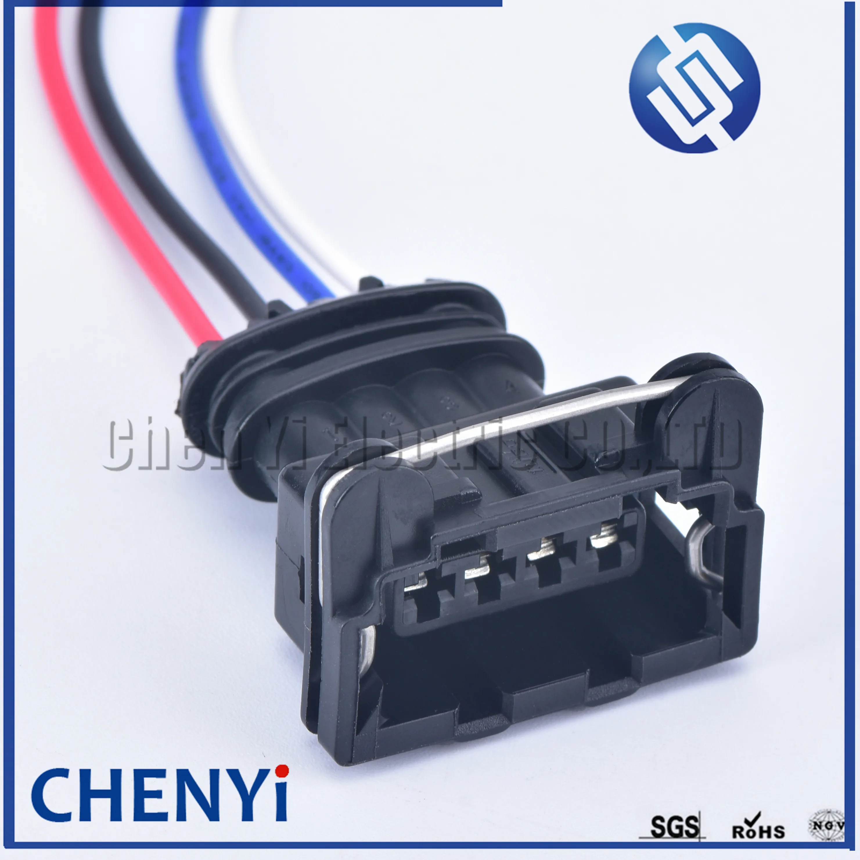 4 Pin Junior Power Timer Presa Spina Sensore O2 Bobina Di Accensione Connettore Automobilistico Per Sensore Di Ossigeno 282192-1 Con Wire Tyco Amp