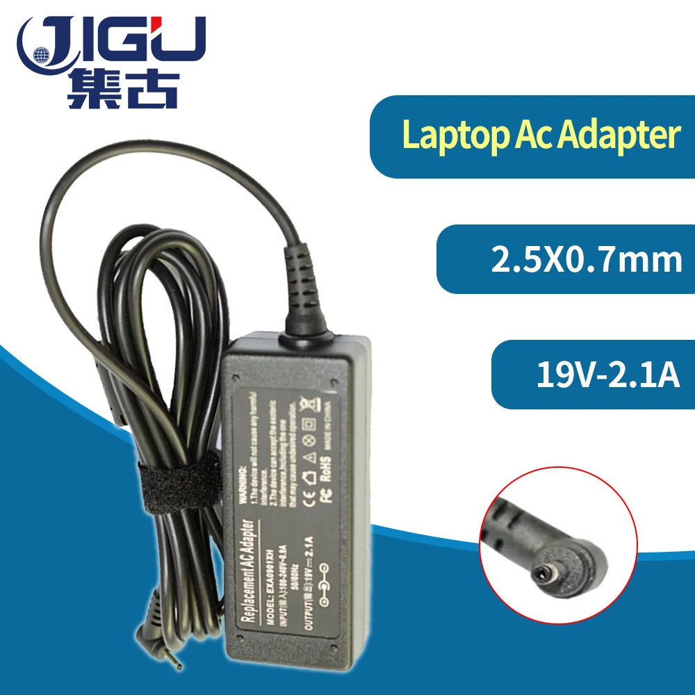 19V 2.1A 40W 2 5*0 7 MM Замена для ASUS eee pc 1001ha нетбука ноутбука AC зарядное устройство