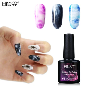 

Elite99 10ml Blossom Gel Nail Art Manicure Transparent Nail Polish Blooming Effect Flower Gel Polish Soak off UV Gel Nail Polish