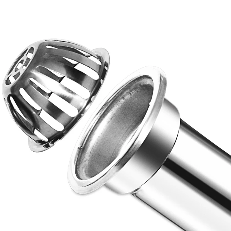 Stainless Steel Balcony Roof Large Displacement Anti-Blocking Floor Drain Outdoor Rain Bucket Drainage Floor Drain