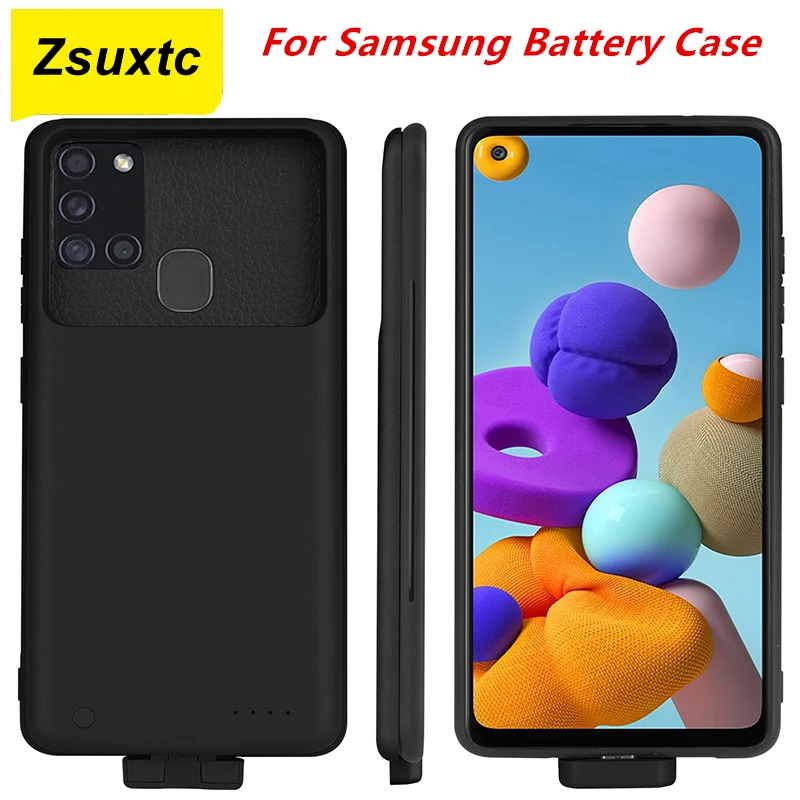 

Чехол с зарядным устройством 10000 мАч для Samsung Galaxy A21S M31 S20 FE A51 A51 5G A71 A71 5G A31 S20 S20 Plus S20 Ultra A20 A30 A50