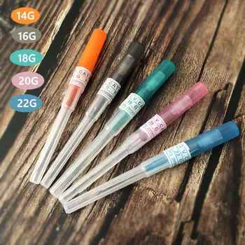 

50PCS Piercing Needles I.V Catheter 14G Gauge Needles Sterilised Body Piercing Tattoo Needles 14G 16G 18G 20G 22GSewing Needles