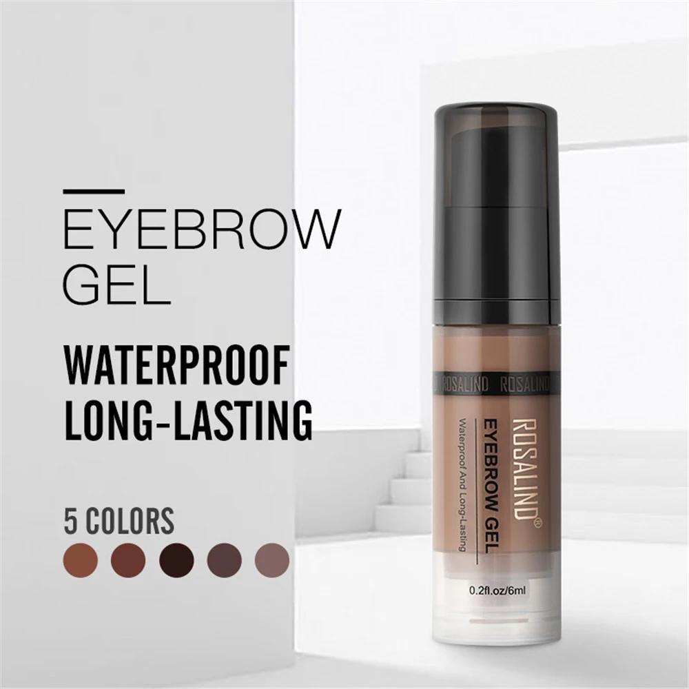 5 Colors Waterproof Eyebrow Shape Makeup Gel Long Lasting Tint Shade For Natural Eye Brow Enhancer Cream Eyes Cosmetics | Красота и