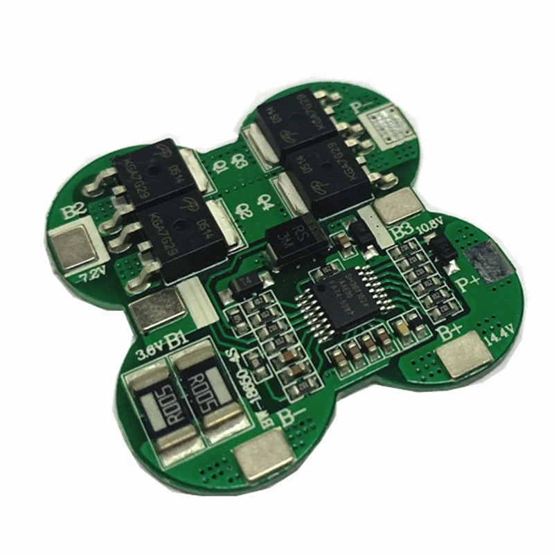 4S 14,8 V 40A литий-ионная BMS PCM плата защиты батареи для литий-ионной батареи 18650 SXT-18650-4S