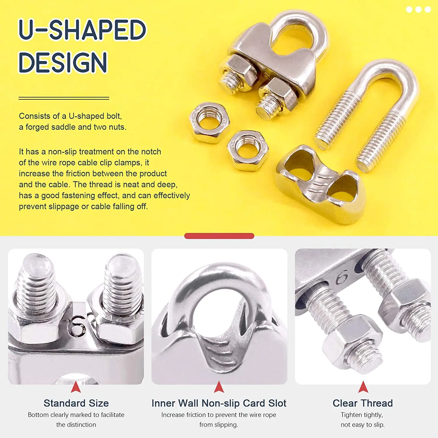Quality assurance Wire Rope Cable 1mm, 10m Stainless Steel Wire Rope 7
