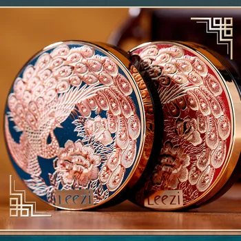 

Liz Summer New Style Chinese-style Peacock Tulle Air Cushion Cream Skin Concealer Waterproof Moisturizing Brighten BB Cream