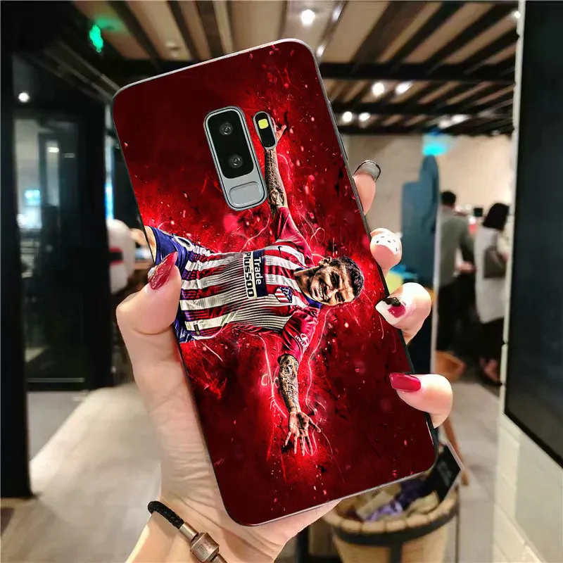 A2014 Чехол для телефона Correa чехол для samsung Galaxy S10 S7 Edge DIY прозрачный мягкий TPU Атлетико Мадрид FC для S9 A7 A8 J7 Prime Note10 - Цвет: A2014