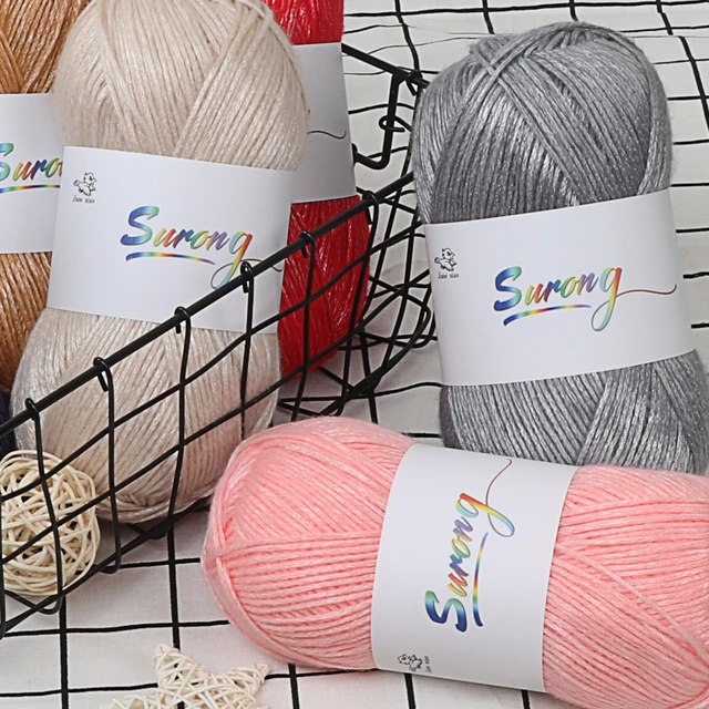 100% Viscose Cross Stitch Thread Weaving Wool Knitting Yarn - China Wool  Yarn and Knitting Yarn price