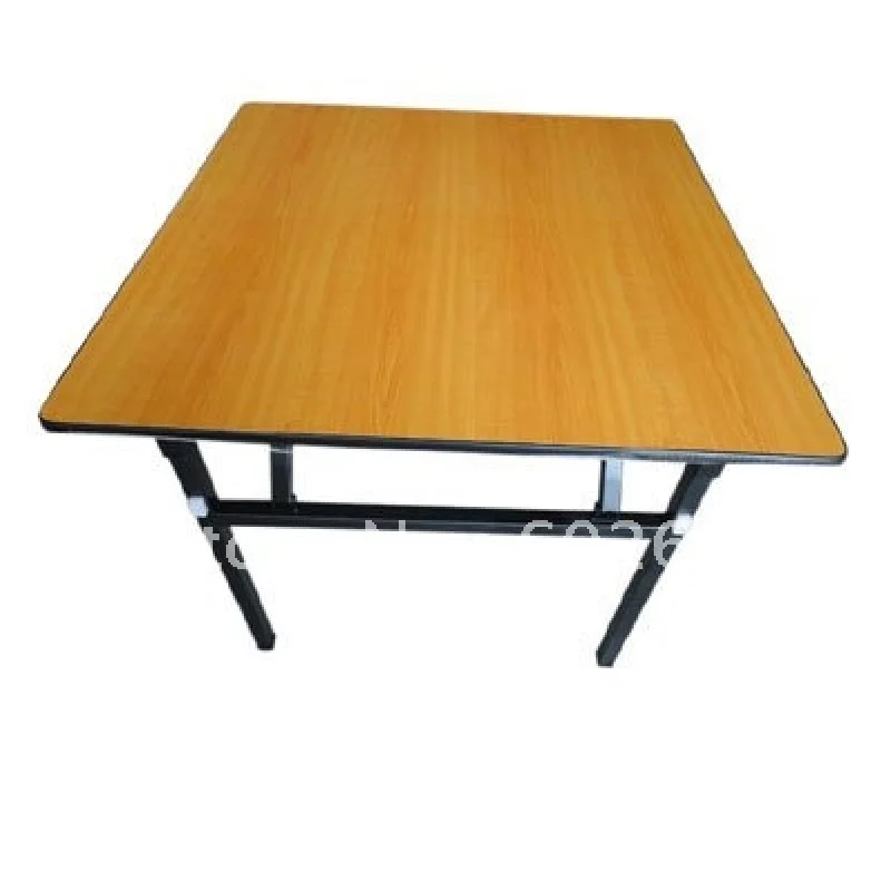 Hot Sale Folding Square Folding Banquet Table Plywood Laminated Top