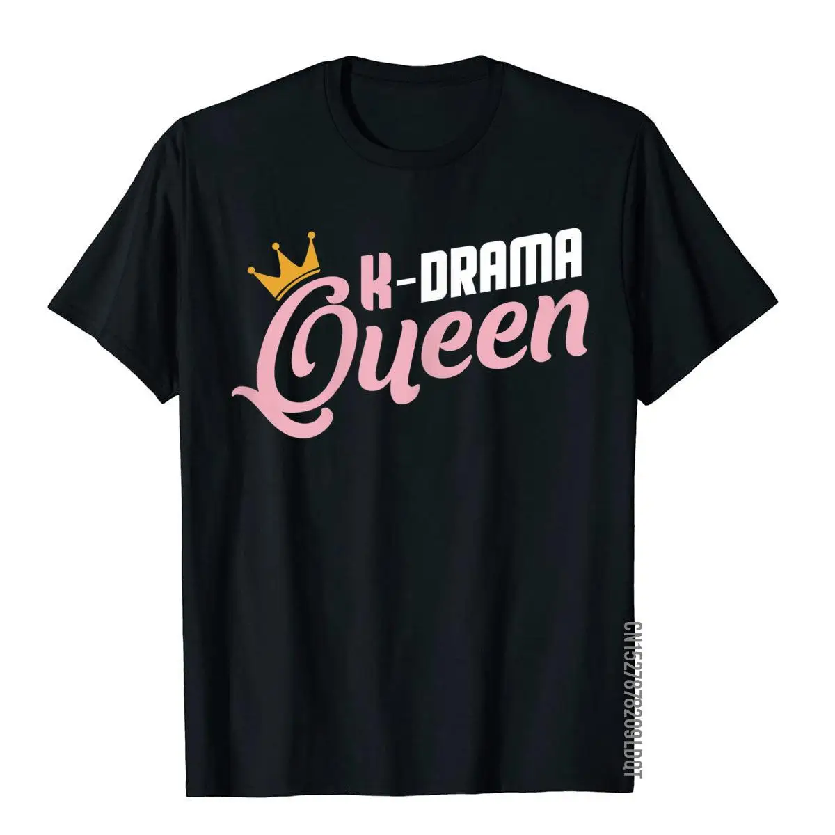 K-Drama Queen Seoul Hallyu Hangul Hanguk Television Kdrama T-Shirt__B12007black
