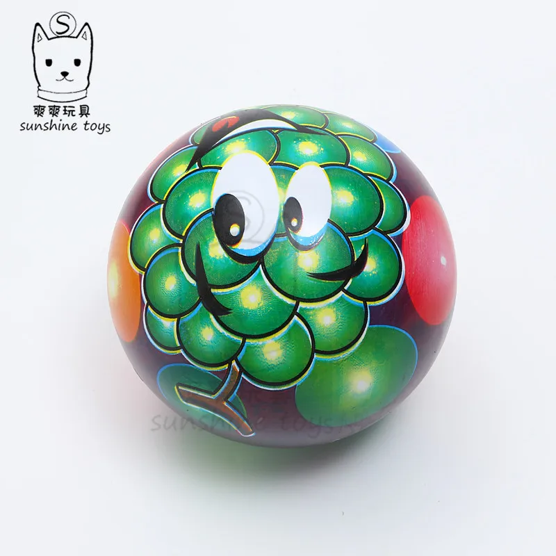 25 см quan yin qiu детский игрушечный мяч для питомца милый мультфильм шаблон ПВХ надувной мяч детский сад