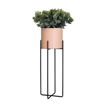 

Nordic Wrought Iron Green Flower Frame Living Room Decoration Balcony Flower Shelf Simple Modern Indoor Plant Floor Flower Pot R