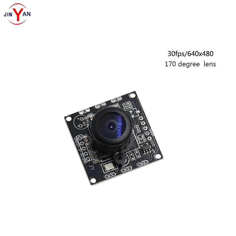 Широкоугольный объектив 170 градусов USB2.0 HD модуль камеры OV7725 640 МП камера 480 *