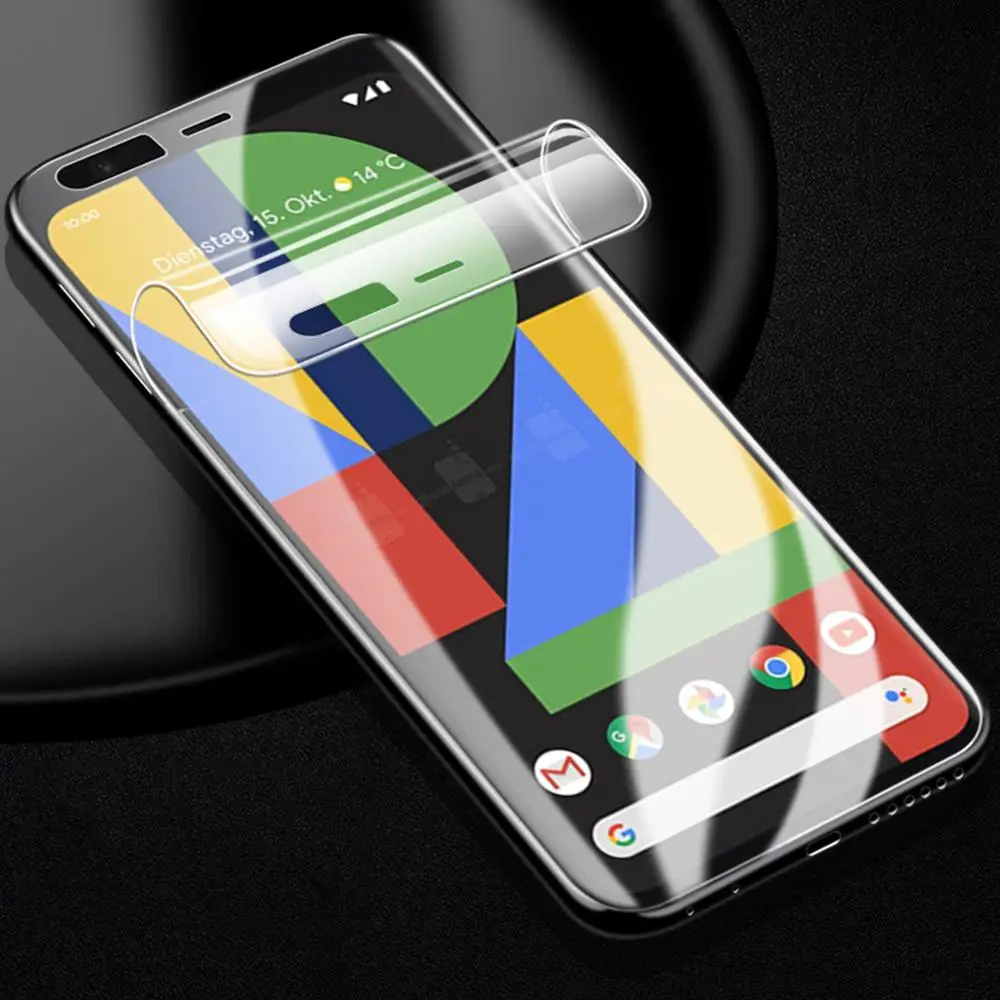 10D Мягкий ТПУ гидрогель пленка для Google Pixel 5 XL 4A 4 4XL 3 3XL 2 изогнутые Экран защитная