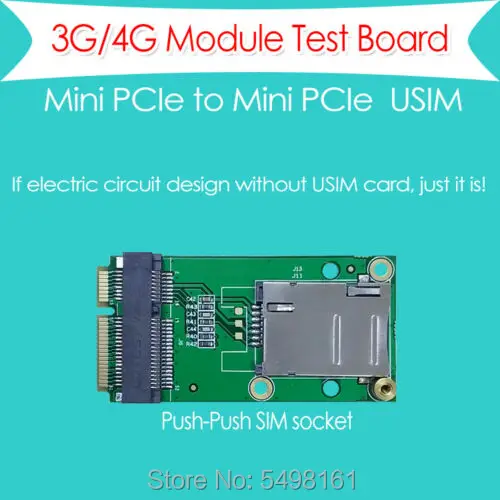 Mini PCI-E Mini PCI-Express к USB адаптеру, карта WWAN к USB адаптеру со слотом для sim-карты для 3g/4G LTE WWAN/LTE модуля