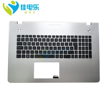 

new N76 Laptop Keyboard for ASUS n76v n76vb n76vj n76vm n76vz n76y SP US backlit Palmrest Top case 90R-NAL1K4M00Y 9Z.N8BSU.10S