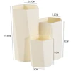 Cosmetic Brush Holder 3 Lattices Makeup Organizer Eyebrow Pencil Makeup Brush Storage Box Pen Container Polish Nail Brush Holder 6