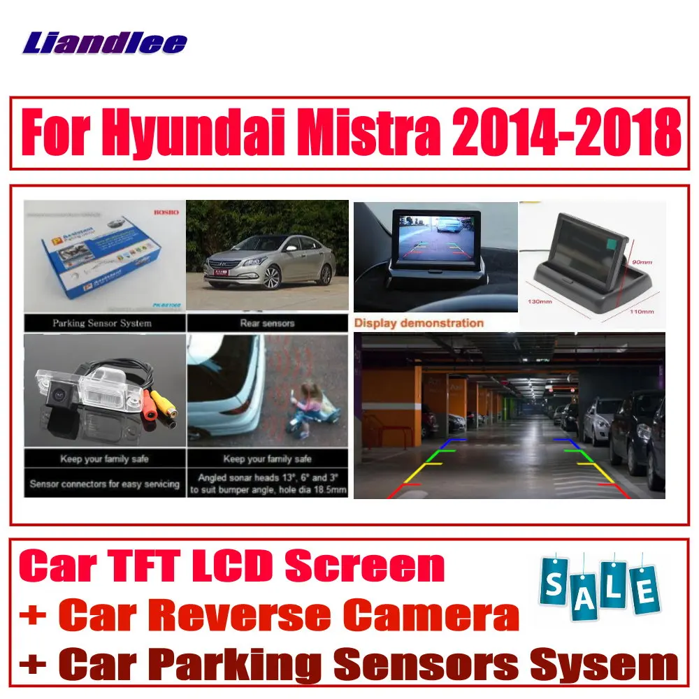 Для hyundai Mistra- Автомобильный дисплей заднего вида/задний вид автомобиля камера/цифровая система датчиков парковки