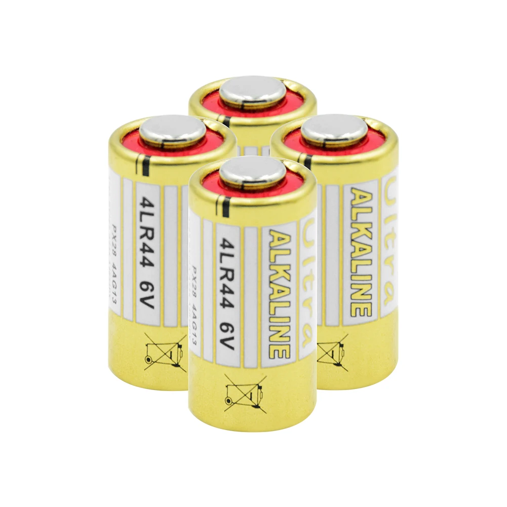 4 шт. 4LR44 476A L1325 6 в сухие щелочные батареи для автомобиля дистанционного обучения собак Collar2CR1-3N CR28L 1406LC 2CR11108
