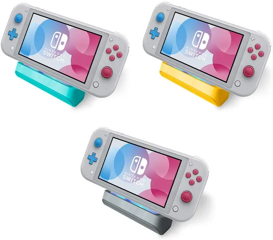 Зарядная док-станция для nintendo Switch Lite подставка для зарядного устройства usb type C зарядное устройство для быстрой зарядки док-станция для nintendo переключатель мини консоль