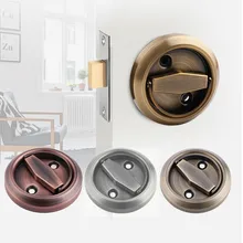 Double-sided Invisible Door Lock Knobs Stainless Steel Cabinet Handle Pulls Furniture Fittings Interior Doors Home Hardware Tool