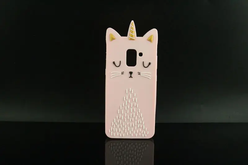 Для Samsung Galaxy A8 A530F A8 Plus A730F милый 3d-силикон Кот мультфильм мягкий чехол для телефона для Samsung Galaxy A8