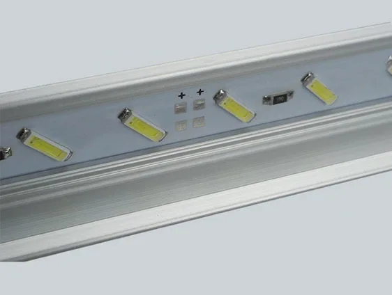 Fanlive 10 шт. Новый 7020 Smd 72 светодио дный LED s/m Яркий 12 В светодио дный в светодиодный алюминиевый профиль жесткий бар полосы лампочки V