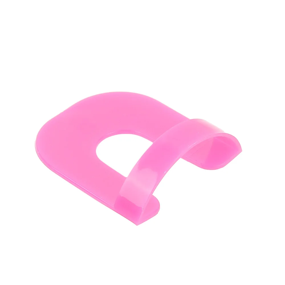 1 Набор розово-красного геля для ногтей модель клипса Маникюрный Инструмент протектор наклейки держатель для ногтей край лака клей перелив предотвратить маникюрные инструменты