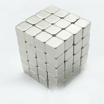 

7x7x7mm cube rare earth NdFeB magnet strong square shape block magnet