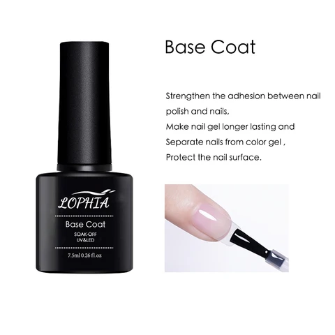 7.5ML Top Coat Gel Nail Polish No Wipe UV Gel Varnish Sealing Matte Coat Gel Manicure Soak off Nail Gel Polish 2021 new