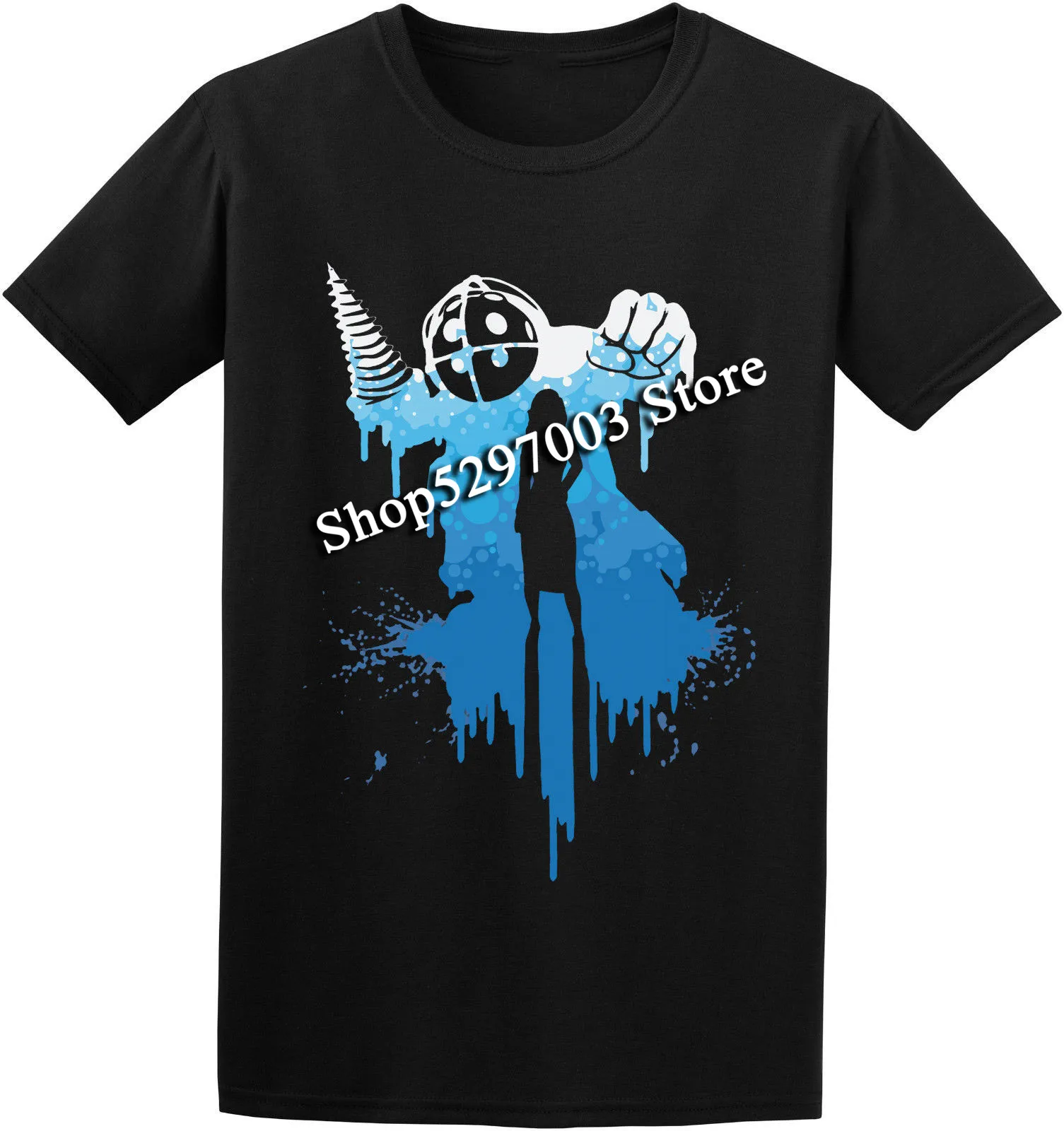 Футболка с надписью Big Daddy Bioshock Rapture Elizabeth S 2Xl|Футболки| |