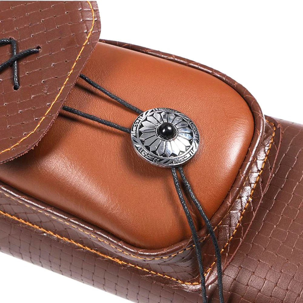 Traditional Portable Pouch Shoulder Belt Bag Carrying Genuine Leather Archery Quiver Arrow Back Quiver For Archery Shooting