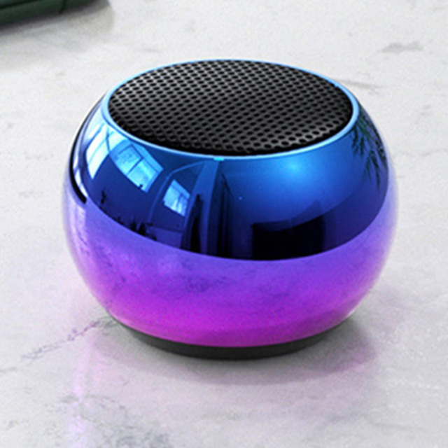 speaker Bluetooth 5.0 support TF Extended Bass and Treble Rock metal Wireless HiFi Portable Speaker Tws Subwoofer Speaker