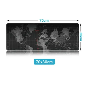 

1pcs Anti-slip Breathable Large Gaming Game Mouse Pad Keyboard Mat Rubber Cloth