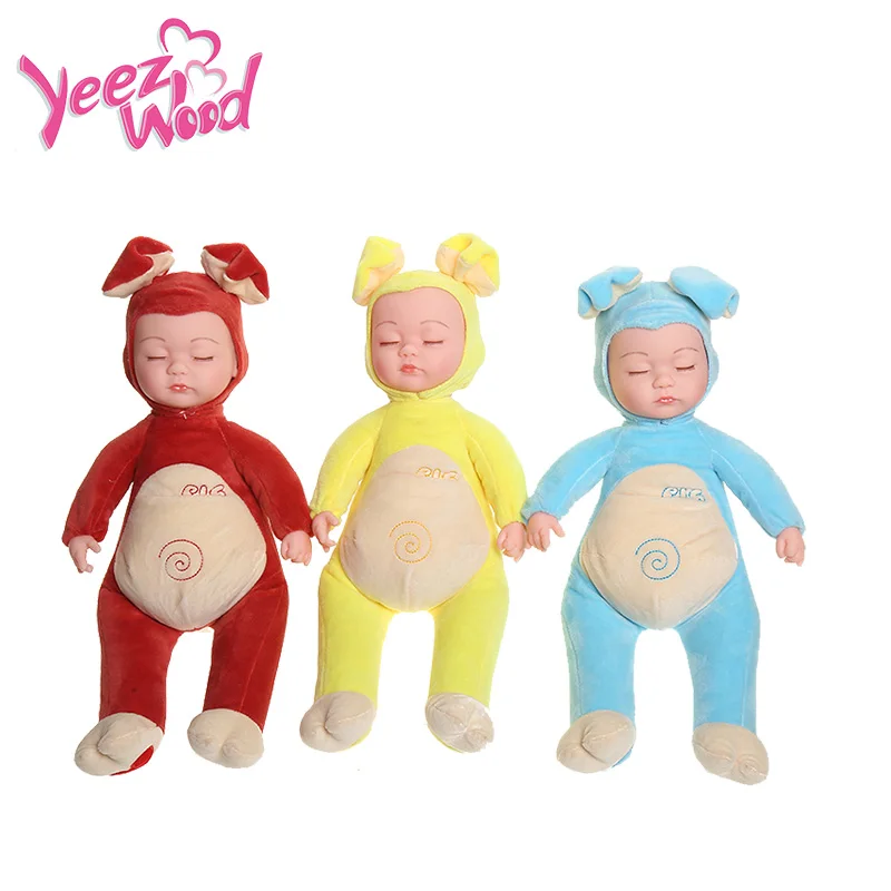 35 см, плюшевое игрушечное животное, игрушки, детские куклы Reborn Baby Doll игрушки для детей спальный милый виниловые куклы плюшевые игрушки